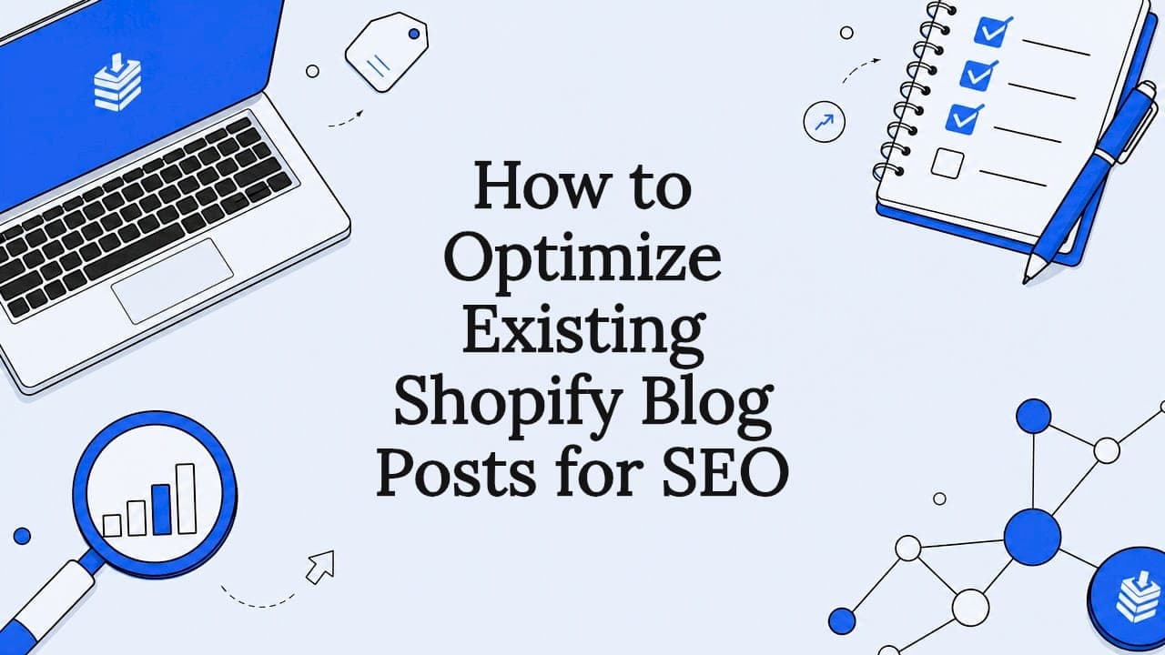 How to Optimize Existing Shopify Blog Posts for SEO