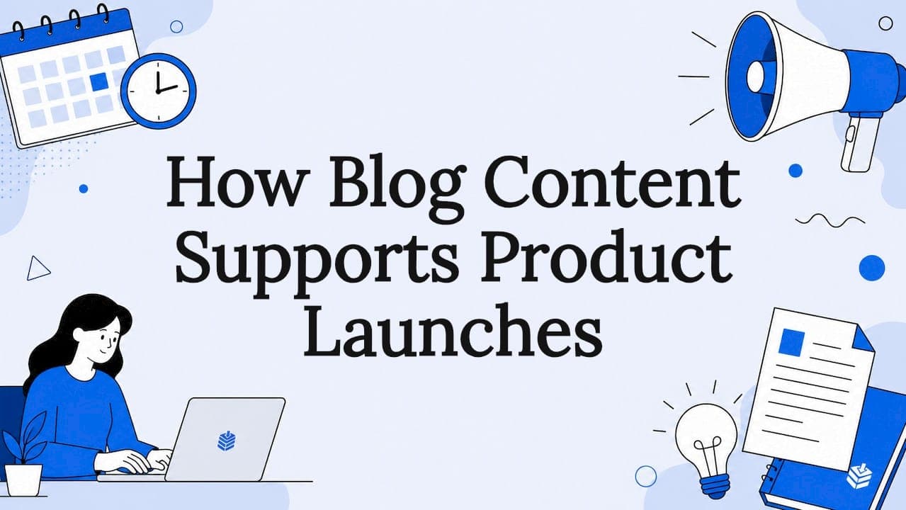 How Blog Content Supports Product Launches