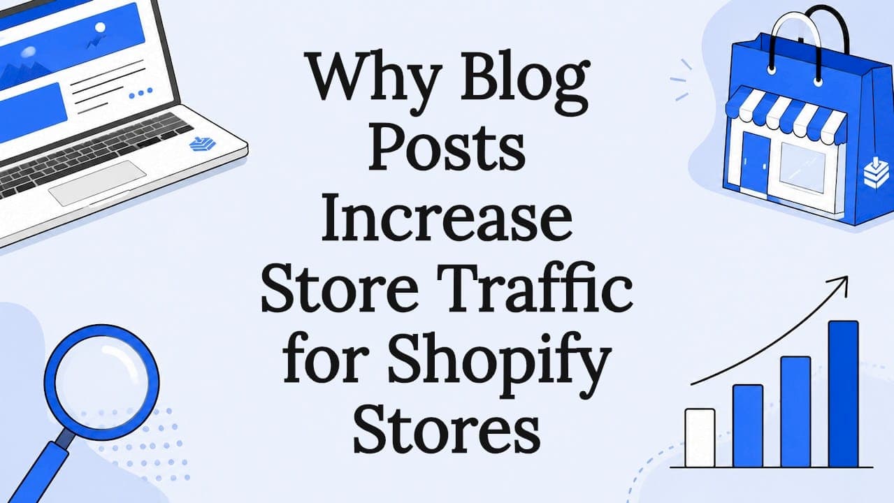 Why Blog Posts Increase Store Traffic for Shopify Stores