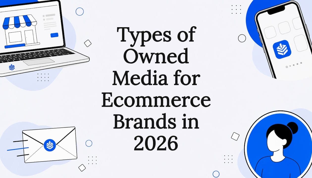 Types of Owned Media for Ecommerce Brands in 2026