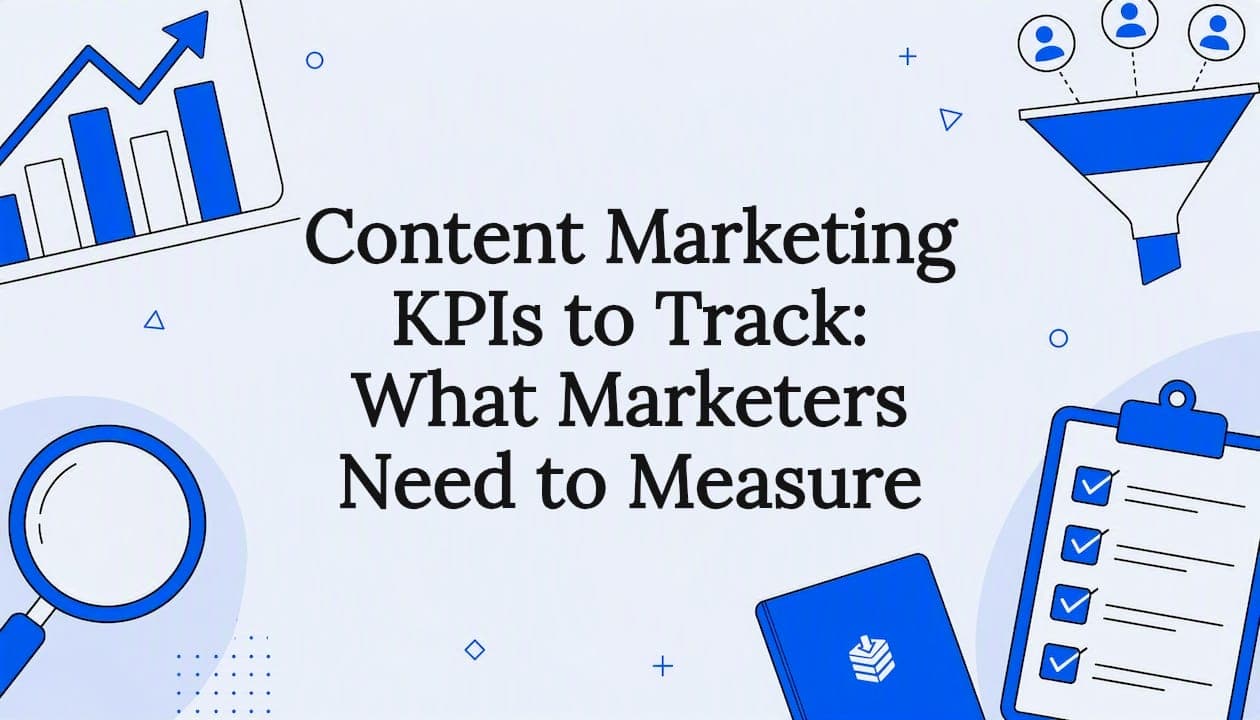 Content Marketing KPIs to Track: What Marketers Need to Measure