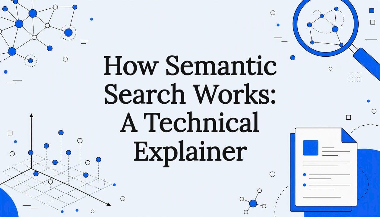 How Semantic Search Works: A Technical Explainer