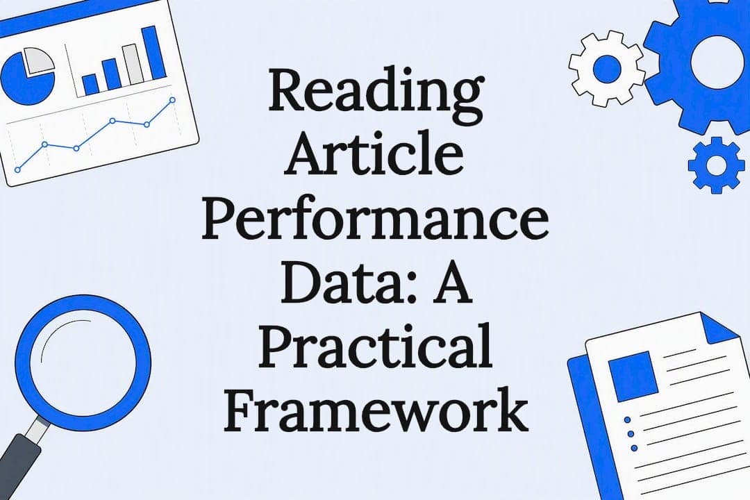 Reading Article Performance Data: A Practical Framework
