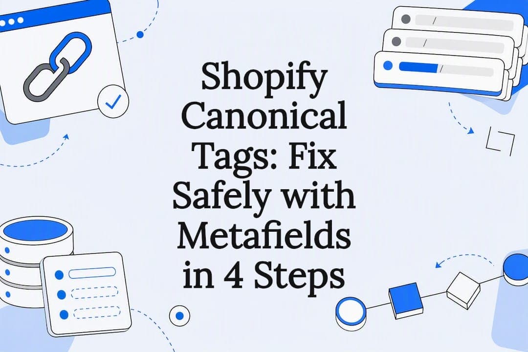 Shopify Canonical Tags: Fix Safely with Metafields in 4 Steps